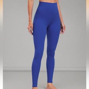 HeyNuts Yoga Pro Leggings 28” Sapphire Blue Medium